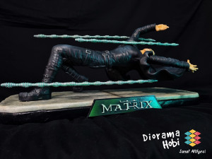 Neo bullet time stl Model do druku 3D
