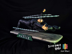 Neo bullet time stl Model do druku 3D
