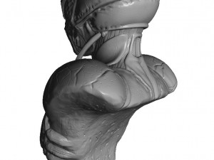 Guyver bust 3d printable 3Dプリントモデル
