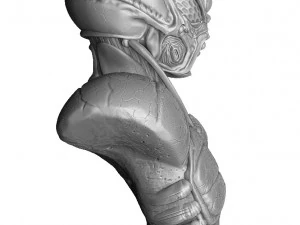 Guyver bust 3d printable 3D Print Model