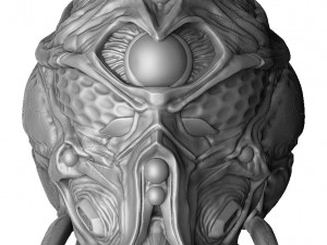 Guyver bust 3d printable 3Dプリントモデル