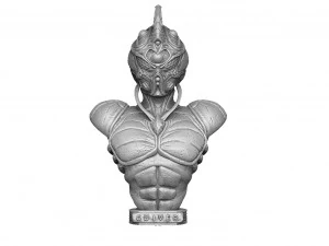Guyver bust 3d printable 3D Print Model