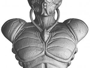 Guyver bust 3d printable 3D Print Model