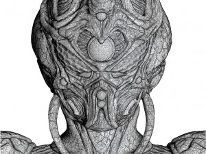 Guyver bust 3d printable 3D Print Model