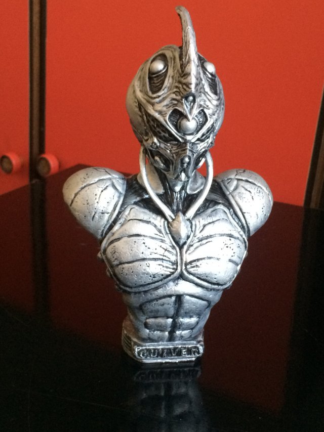 Guyver bust 3d printable 3Dプリントモデル .c4d .max .obj .3ds .fbx .stl .blend 