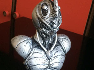 Guyver bust 3d printable 3D Print Model