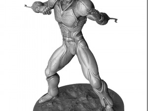 Guyver 3d printable STL Modelo de impresión 3D