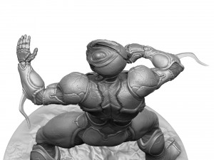 Guyver 3d printable STL Modelo de impresión 3D