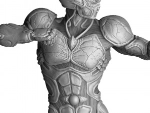 Guyver 3d printable STL Modelo de impresión 3D