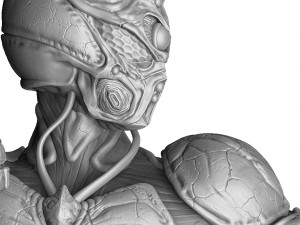 Guyver 3d printable STL Modelo de impresión 3D