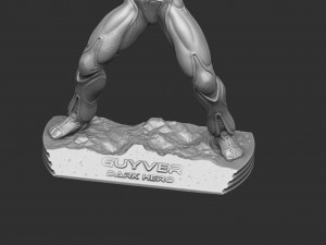 Guyver 3d printable STL Modelo de impresión 3D