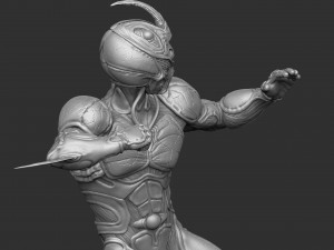 Guyver 3d printable STL Modelo de impresión 3D