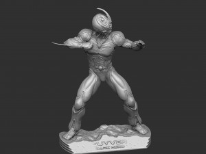 Guyver 3d printable STL Modelo de impresión 3D