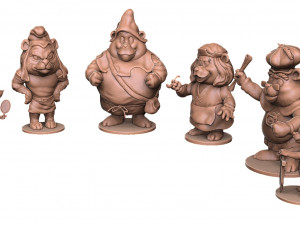Gummy bears collection stl 3d printable Modèles 3D en vedette