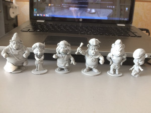 Gummy bears collection stl 3d printable Model do druku 3D