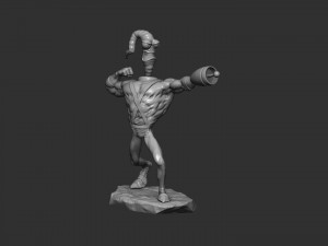Earthworm Jim stl 3d printable STL 3D-printmodel