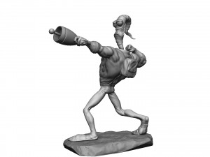 Earthworm Jim stl 3d printable STL 3D-printmodel