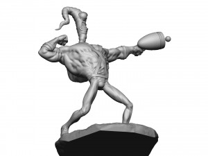 Earthworm Jim stl 3d printable STL 3D-printmodel