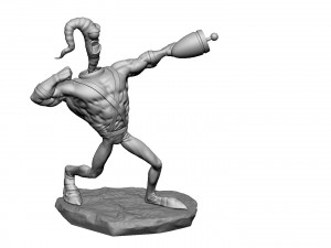 Earthworm Jim stl 3d printable STL 3D-printmodel