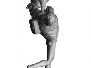 Earthworm Jim stl 3d printable STL 3D-printmodel