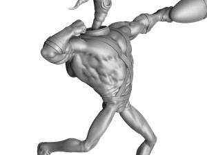 Earthworm Jim stl 3d printable STL 3D-printmodel
