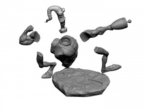 Earthworm Jim stl 3d printable STL 3D-printmodel