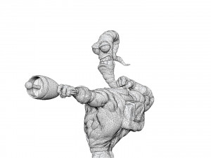 Earthworm Jim stl 3d printable STL 3D-printmodel