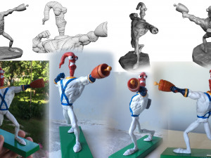 Earthworm Jim stl 3d printable STL 3D-printmodel