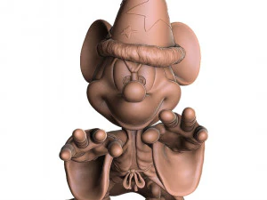 Mickey wizard stl 3d printable 3D Print Model