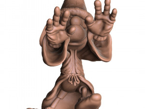 Mickey wizard stl 3d printable Modello di stampa 3D