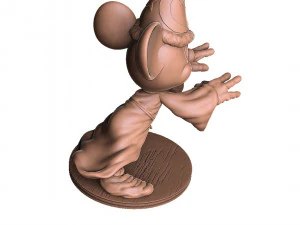 Mickey wizard stl 3d printable 3D Print Model
