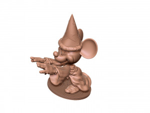 Mickey wizard stl 3d printable Modello di stampa 3D