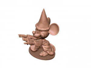 Mickey wizard stl 3d printable 3D Print Model