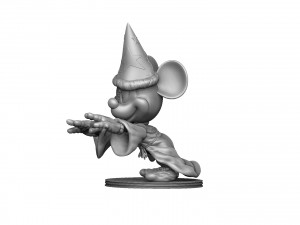 Mickey wizard stl 3d printable Modello di stampa 3D