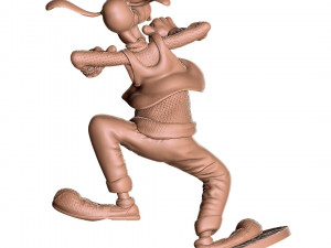GOOFY assemble and whole STL 3D-Druckmodell