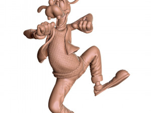 GOOFY assemble and whole STL 3D-Druckmodell