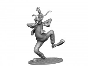 GOOFY assemble and whole STL 3D-Druckmodell