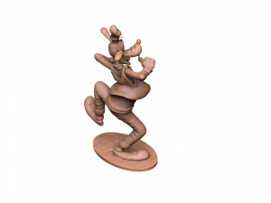 GOOFY assemble and whole STL 3D-Druckmodell