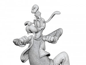 GOOFY assemble and whole STL 3D-Druckmodell