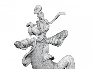GOOFY assemble and whole STL 3D Print Model