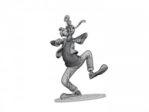 GOOFY assemble and whole STL 3D-Druckmodell