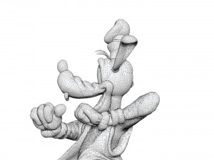 GOOFY assemble and whole STL 3D-Druckmodell