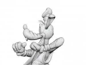 GOOFY assemble and whole STL 3D Print Model