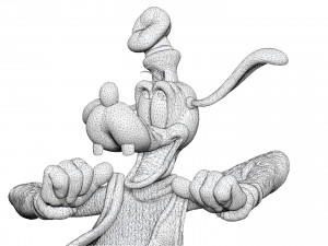 GOOFY assemble and whole STL 3D-Druckmodell