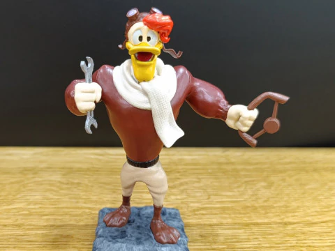 Launchpad mcquack stl 3d para impress&atilde;o Modelo de Impressão 3D