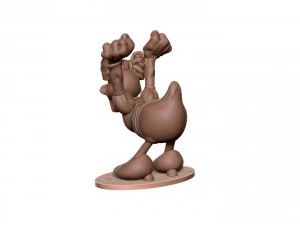 Daisy and Donald duck stl 3D Print Model