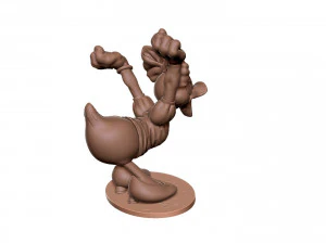 Daisy and Donald duck stl 3D Print Model