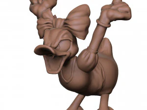 Daisy and Donald duck stl 3D Print Model