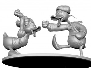 Daisy and Donald duck stl Modello di stampa 3D