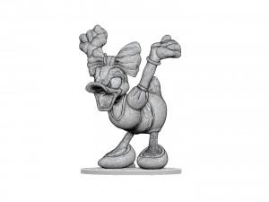 Daisy and Donald duck stl Modello di stampa 3D